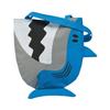 Fun Express Shark Reusable Tote Bags - Set of 12 - Party Favors and Supplies view 1