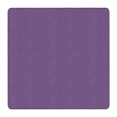 Flagship Carpet Amerisoft School Classroom Rectangular Rug, Purple - 6' x 9'