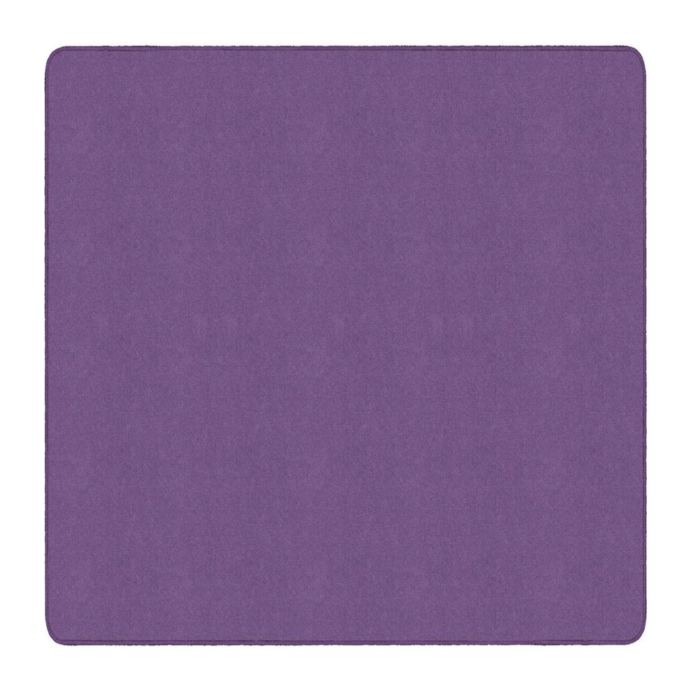 Flagship Carpet Amerisoft School Classroom Rectangular Rug, Purple - 6' x 9'