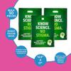 12 1/2" x 17" Bulk 50 Pc. Mental Health Awareness Plastic Goody Bags, Know Science No Stigma view 3
