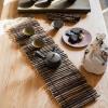Gentille RusticReach Calligraphy Brush Holder Rollup Wood Shades Rollup view 2