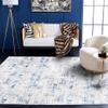 SAFAVIEH Area Rug 8x10 - Amelia Collection - Large - Blue & Grey, Modern Design, Non-Shedding & Easy Cleaning, Ideal for Living Room, Bedroom, Office, Dining Space (ALA786M) view 4