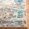 SAFAVIEH Area Rug 8x10 - Madison Collection - Large - Grey & Blue, Boho Abstract Distressed Design, Non-Shedding & Easy Cleaning, Ideal for Living Room, Bedroom, Office, Dining Space (MAD425E) view 3