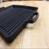 Asahi H-250 Square Grill Wave Black Length 9.8 x Width 11.4 inches (25 x 29 cm) view 3