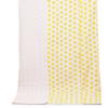 Sophia-Art Indian King/Twin Handmade Bohemian Hand Block Print Pure Cotton Bedspread Kantha Stitch Hippie Kantha Bed Spread Reversible Bedcover Throw Quilt (Yellow Polka Dot 1, 90" x 108") view 2