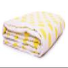 Sophia-Art Indian King/Twin Handmade Bohemian Hand Block Print Pure Cotton Bedspread Kantha Stitch Hippie Kantha Bed Spread Reversible Bedcover Throw Quilt (Yellow Polka Dot 1, 90" x 108") view 3