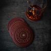 12 Gauge Shotgun Shell Coasters (Set of 4) - Bullet Coasters (Brown) - American Bench Craft view 2