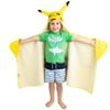 Pokemon Pikachu Bath and Beach Soft Cotton Terry Hooded Towel Wrap, 24" x 50", (Officially Licensed Product) by Franco view 2