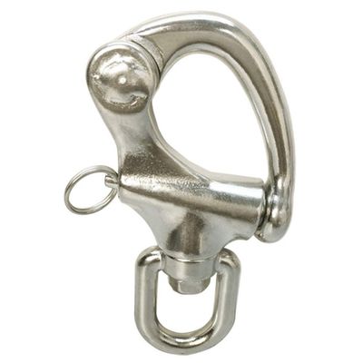 MH GLOBAL Swivel Eye Snap Shackle Anchor Boat 8,377 Lbs 5 Inch Marine Stainless Steel