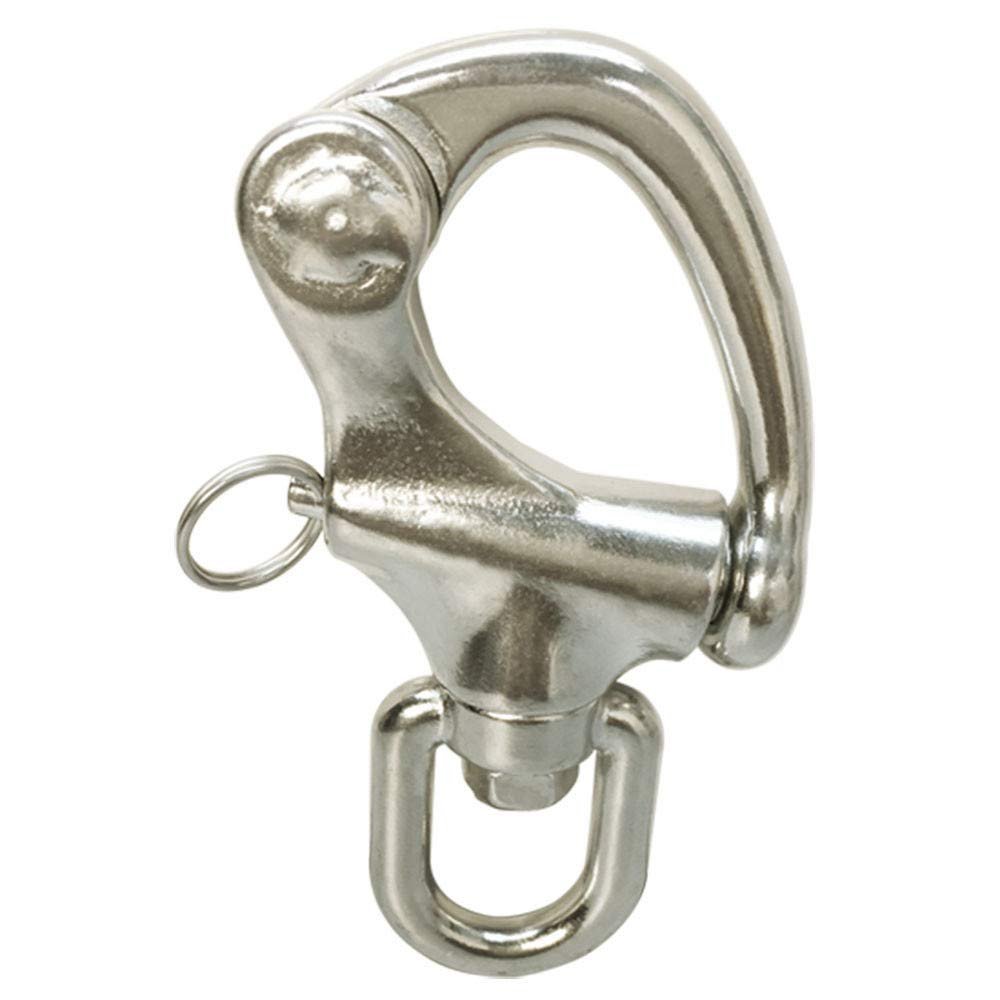 MH GLOBAL Swivel Eye Snap Shackle Anchor Boat 8,377 Lbs 5 Inch Marine Stainless Steel