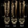 MacKay Scottish Clan Crest Beer Stein Set of 4  27oz Personalized Heraldic Engraving view 3