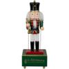 Northlight 12" Red Animated and Musical Christmas Nutcracker with Trumpet view 1