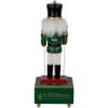 Northlight 12" Red Animated and Musical Christmas Nutcracker with Trumpet view 2