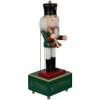 Northlight 12" Red Animated and Musical Christmas Nutcracker with Trumpet view 4