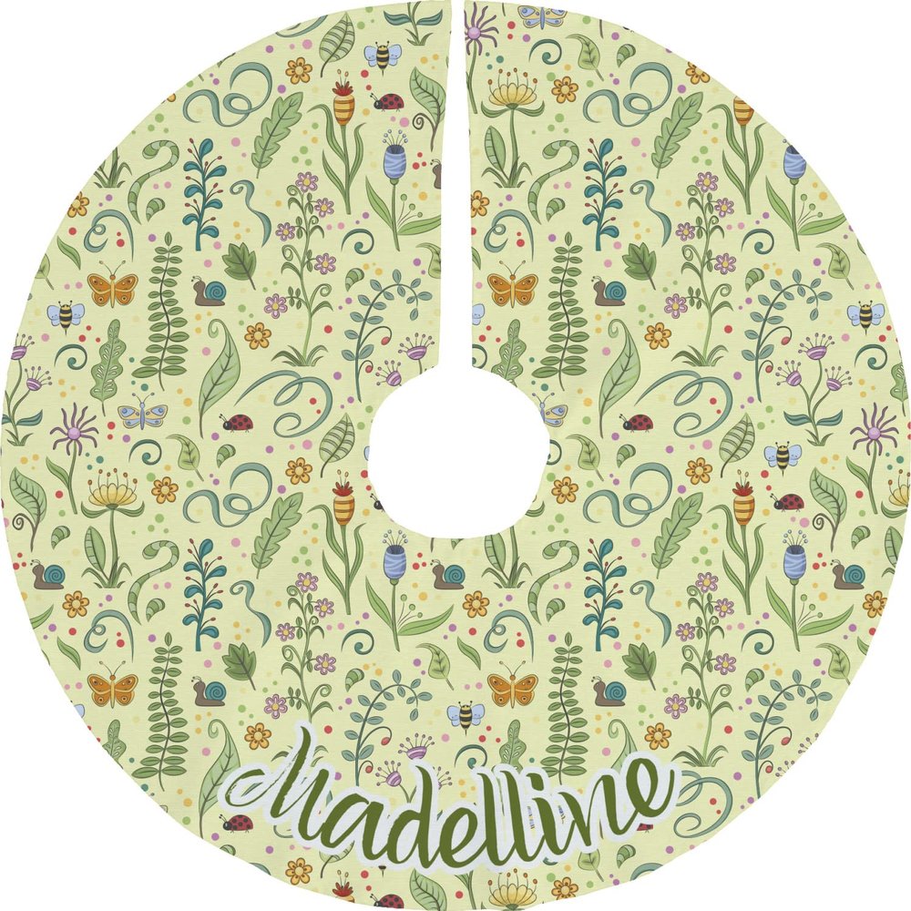 YouCustomizeIt Personalized Nature Inspired Tree Skirt