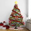 YouCustomizeIt Personalized Retro Fishscales Tree Skirt view 2