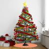 YouCustomizeIt Personalized Linked Circles Tree Skirt view 2