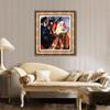 INVIN ART Framed Canvas Art Giclee Print The Procuress by Johannes Vermeer Wall Art Living Room Home Office Decorations(European Retro Golden Frame with Linen Liner,24"x32") view 2