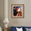 INVIN ART Framed Canvas Art Giclee Print The Procuress by Johannes Vermeer Wall Art Living Room Home Office Decorations(European Retro Golden Frame with Linen Liner,24"x32") view 3