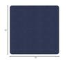Flagship Carpet Amerisoft School Classroom Square Rug, Navy - 6' x 6' view 3
