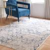 SAFAVIEH Area Rug 8x10 - Amelia Collection - Large - Light Grey & Blue, Modern Design, Non-Shedding & Easy Cleaning, Ideal for Living Room, Bedroom, Office, Dining Space (ALA783G) view 4
