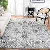SAFAVIEH Area Rug 8x10 - Madison Collection - Large - Cream & Silver, Boho Chic Glam Paisley Design, Non-Shedding & Easy Cleaning, Ideal for Living Room, Bedroom, Office, Dining Space (MAD600D) view 1