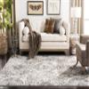 SAFAVIEH Area Rug 8x10 - Madison Collection - Large - Cream & Silver, Boho Chic Glam Paisley Design, Non-Shedding & Easy Cleaning, Ideal for Living Room, Bedroom, Office, Dining Space (MAD600D) view 3