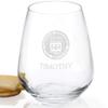 M. LA HART Boston College Stemless Wine Glasses - Set of 4 view 2