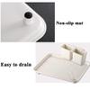 304 stainless Steel Dish Drying Drain Rack for Kitchen Sink, Multifunction Dish Drainers, Cups Kitchen Storage Drain Rack Holder, with Tray and Chopsticks Cage 37.5cm  29.3cm  17cm view 3