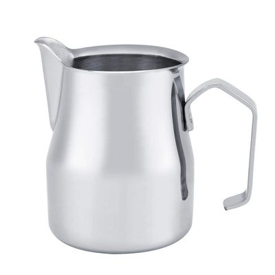 Fdit Stainless Steel Coffee Jug Milk Frothing Pot Espresso Latte Art Pitcher for home coffee use(750ml)