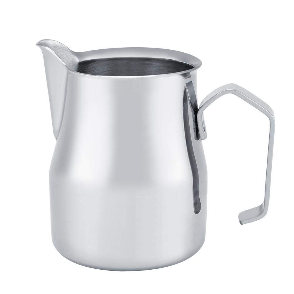 Fdit Stainless Steel Coffee Jug Milk Frothing Pot Espresso Latte Art Pitcher for home coffee use(750ml)