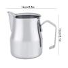 Fdit Stainless Steel Coffee Jug Milk Frothing Pot Espresso Latte Art Pitcher for home coffee use(750ml) view 2
