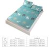 Fdit Cooling Mattresses 3D Printing Foldable Cooling Summer Sleeping Mat Ice Silk Cover with Pillow Set for Home Bedroom(Twin XL) view 2
