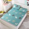 Fdit Cooling Mattresses 3D Printing Foldable Cooling Summer Sleeping Mat Ice Silk Cover with Pillow Set for Home Bedroom(Twin XL) view 4