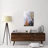 Global Gallery Galapagos Mockingbird ATOP Giant Candelabra Cactus Near Eruption, Galapagos-Canvas Art-24"x36" view 2