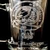 Clan MacGregor Scottish Crest 27oz Stein Set of 4 With Engraved Personalization view 2