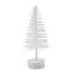Factory Direct Craft Miniature White Flocked Bottle Brush Trees | Set of 10 view 1