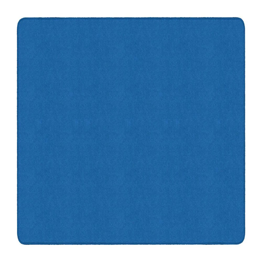 Flagship Carpet Amerisoft School Classroom Rectangular Rug, Royal Blue - 6' x 9'