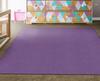 Flagship Carpet Amerisoft School Classroom Square Rug, Purple - 6' x 6' view 2