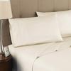 Superior World Mart- 600 Thread Count - 100% Egyptian Cotton -4 Piece Bed Sheet Set, Solid Fits 16" Deep Pocket Mattress Bed Sheet Set (Full, Ivory) view 1