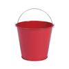 Fun Express - 3" Red Metal Pail W/Handles - Party Supplies - Containers & Boxes - Metal Containers - 12 Pieces view 1