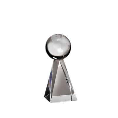 Orrefors Monument 9.9" Globe Crystal Dcor