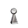 Orrefors Monument 9.9" Globe Crystal Dcor view 1