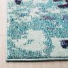 SAFAVIEH Area Rug 8x10 - Madison Collection - Large - Turquoise & Navy, Boho Abstract Distressed Design, Non-Shedding & Easy Cleaning, Ideal for Living Room, Bedroom, Office, Dining Space (MAD425J) view 4