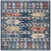 SAFAVIEH Area Rug 8x10 - Charleston Collection - Large - Navy & Ivory, Boho Distressed Design, Non-Shedding & Easy Cleaning, Ideal for Living Room, Bedroom, Office, Dining Space (CHL421N) view 3