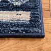 SAFAVIEH Area Rug 8x10 - Charleston Collection - Large - Navy & Ivory, Boho Distressed Design, Non-Shedding & Easy Cleaning, Ideal for Living Room, Bedroom, Office, Dining Space (CHL421N) view 4