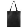 Bulk Deal! Set of 500, Wholesale Non-Woven Tote Bags, Convention Bags, Promotional Bags, Size: 13"W x 15"H by SHOPINUSA (Black, 500) view 1