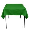 ADD&SHIP Square Polyester Tablecloth (36 x 36) | Very Elegant & Durable | Perfect for Restaurants, Parties, Events, Birthdays and Others | Stain & Wrinkle Resistant | (Kelly Green) view 1