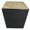 ComfortStyle Furniture Legs, Sofa Couch and Chair 3" Tall x 5" Extra Wide Wood Feet Replacement, Set of 4 Feet, Heavy Duty, Dark Espresso Finish view 3