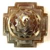AWAKEN YOUR KUNDALINI Sri Yantra, Meru Yantra, Sri Chakra in Brass Size 2" Inch - Spiritual Powers, Vaastu Dosh, Prosperity - 3D view 2